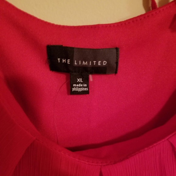 The Limited Red Flutter Sleeve Dress - Picture 2 of 2